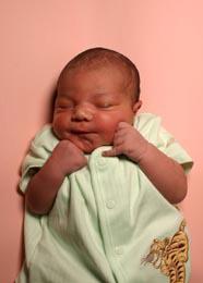 Anaya's newborn baby picture