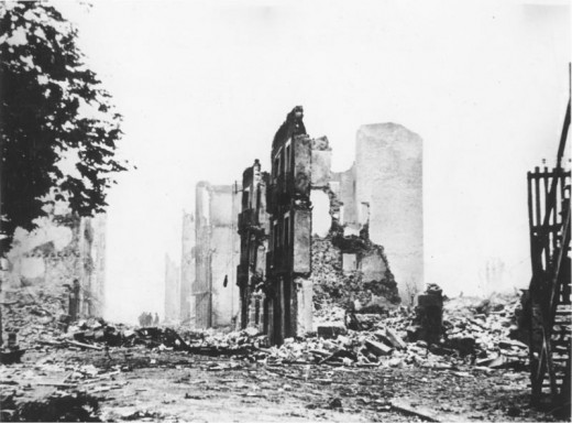 Bombing of Guernica, Spain - 1937