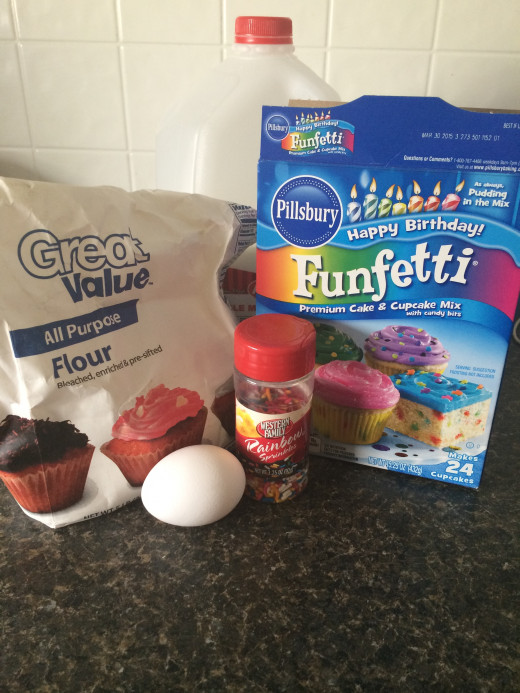 Easy, Easy Cake Batter Pancake Recipe with only a couple ingredients