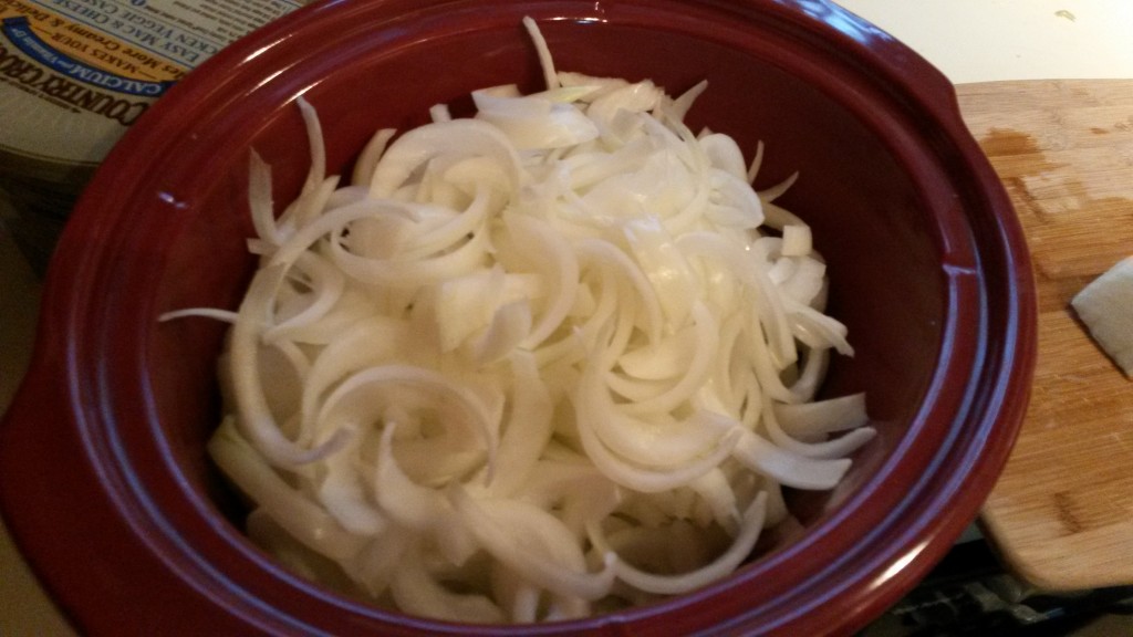 Slow Cooker Vegetarian French Onion Soup