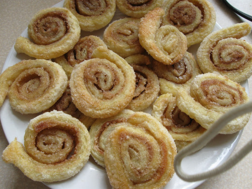 Baby Palmiers from my recipe
