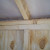 Inside view of siding and roof Inside view of siding and roof