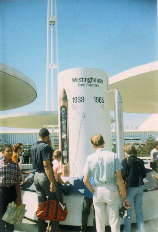 The Westinghouse Pavilion which featured the time capsule.