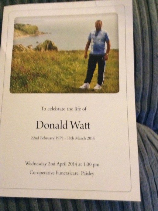 My nephew who recently passed