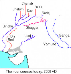 Myth of the lost river Saraswati....