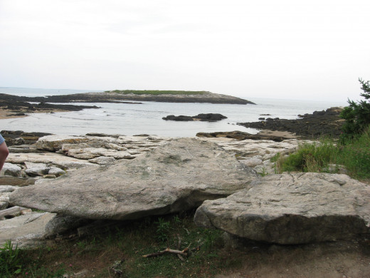 Just a typical Picnic spot at Reid State Park