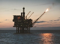 Scottish Oil Platform
