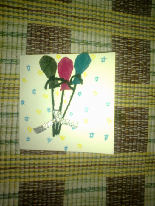 Balloon Card