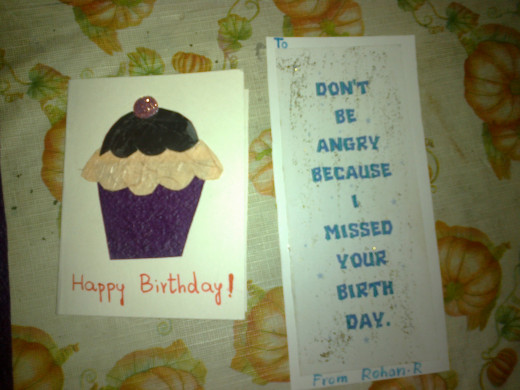 Cupcake card & Simple Card