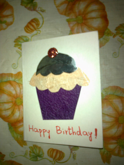 cupcake card