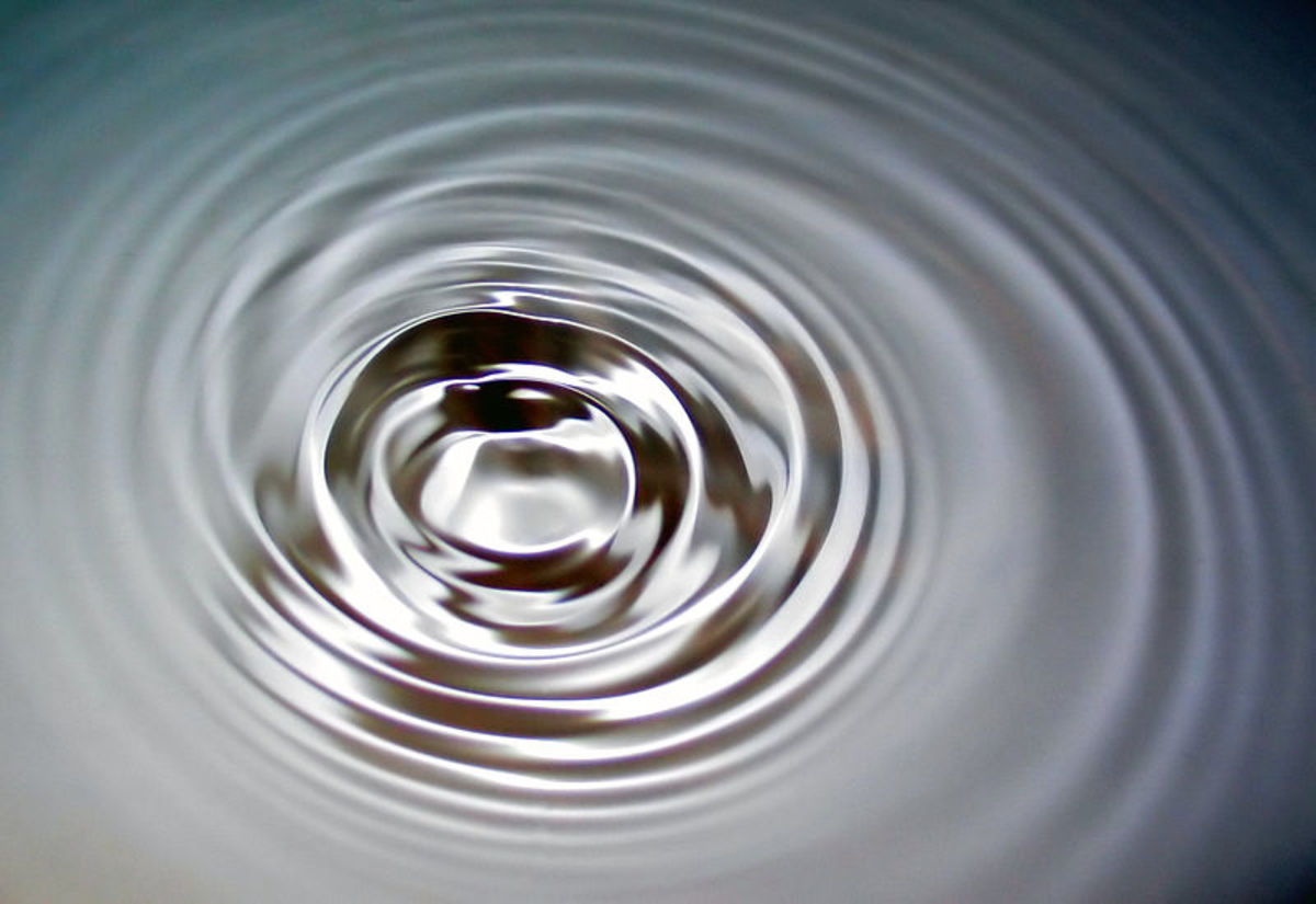 Surface waves in water