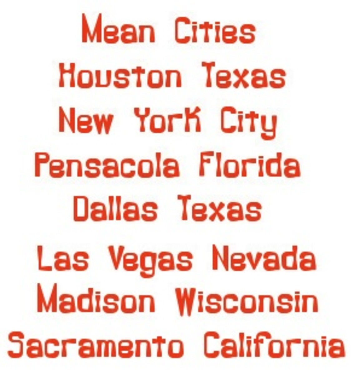 Cities all across the USA are making it against the law to be poor, and even against the law to help poor people!  This is the mini-list of those cities.
