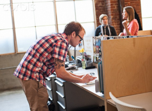 Always "looking" like they are working.