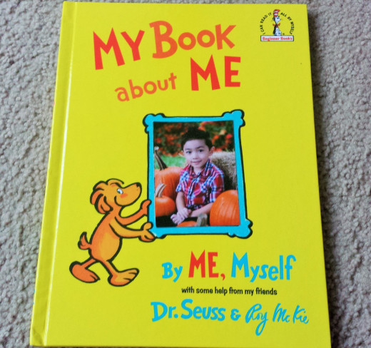 This book is perfect for a graduation gift or birthday present.  It lets the child tell his own story and add pictures as he grows.