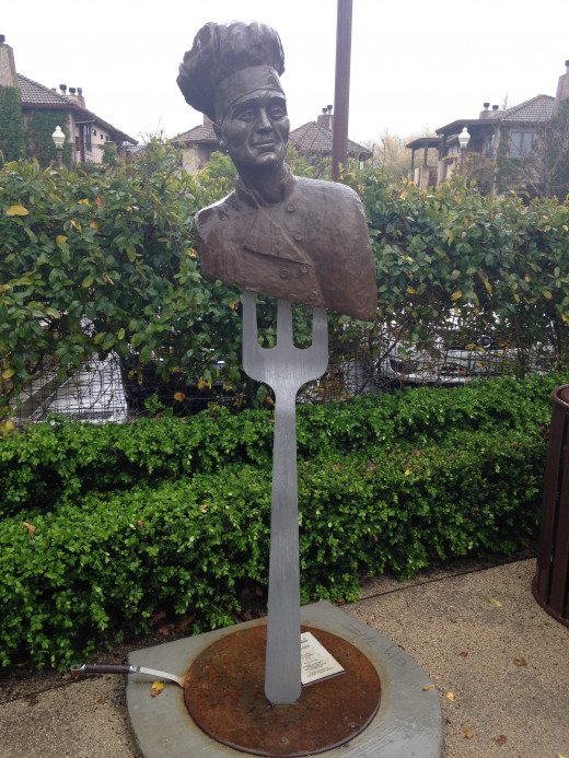 The Yountville Art Walk displays over 30 pieces of outdoor sculpture.