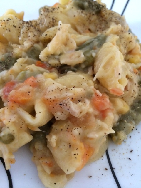 I put pepper on everything! This dish is no exception!