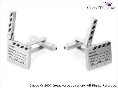 Cuff Links For the Movie Maker