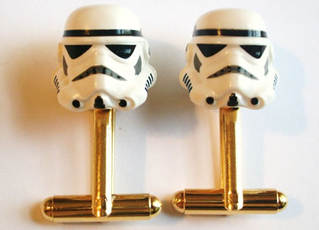 Storm Troopers Cuff Links - Feel the Force!