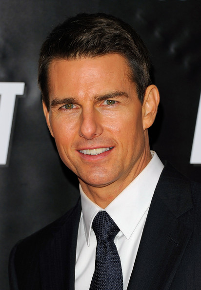 Tom Cruise- Handsome Hollywood superstar. 