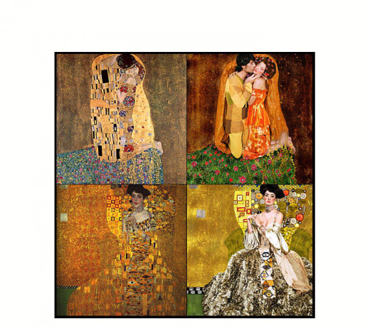 Expectation  by Gustav Klimt
