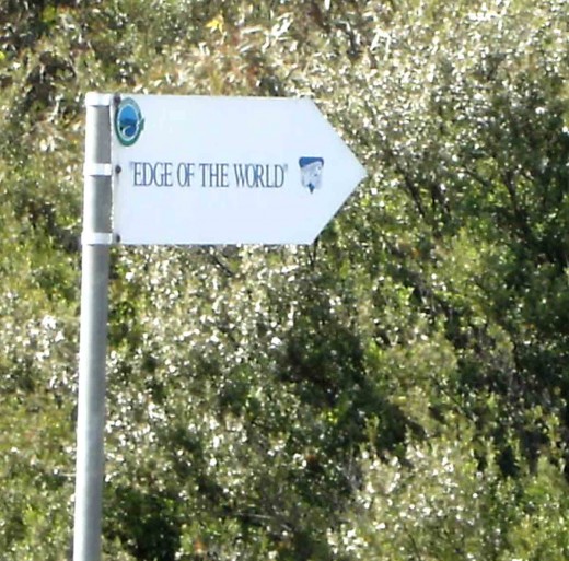 This way to The Edge of the World