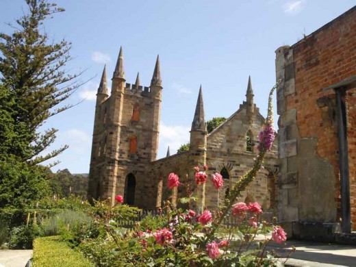 Gothic Church at Port Arthur