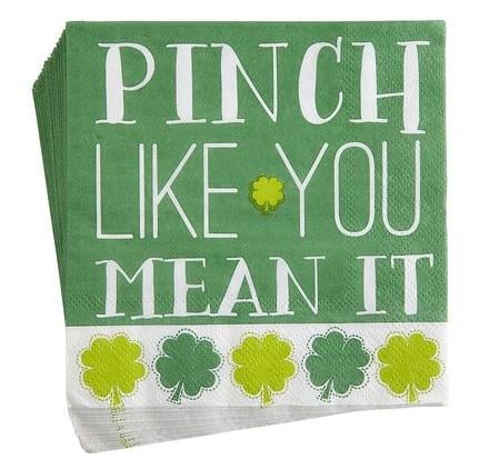 "Pinch Like You Mean It": Is this a St. Patrick's Day Saying, or a Statement about Pinching Pennies?