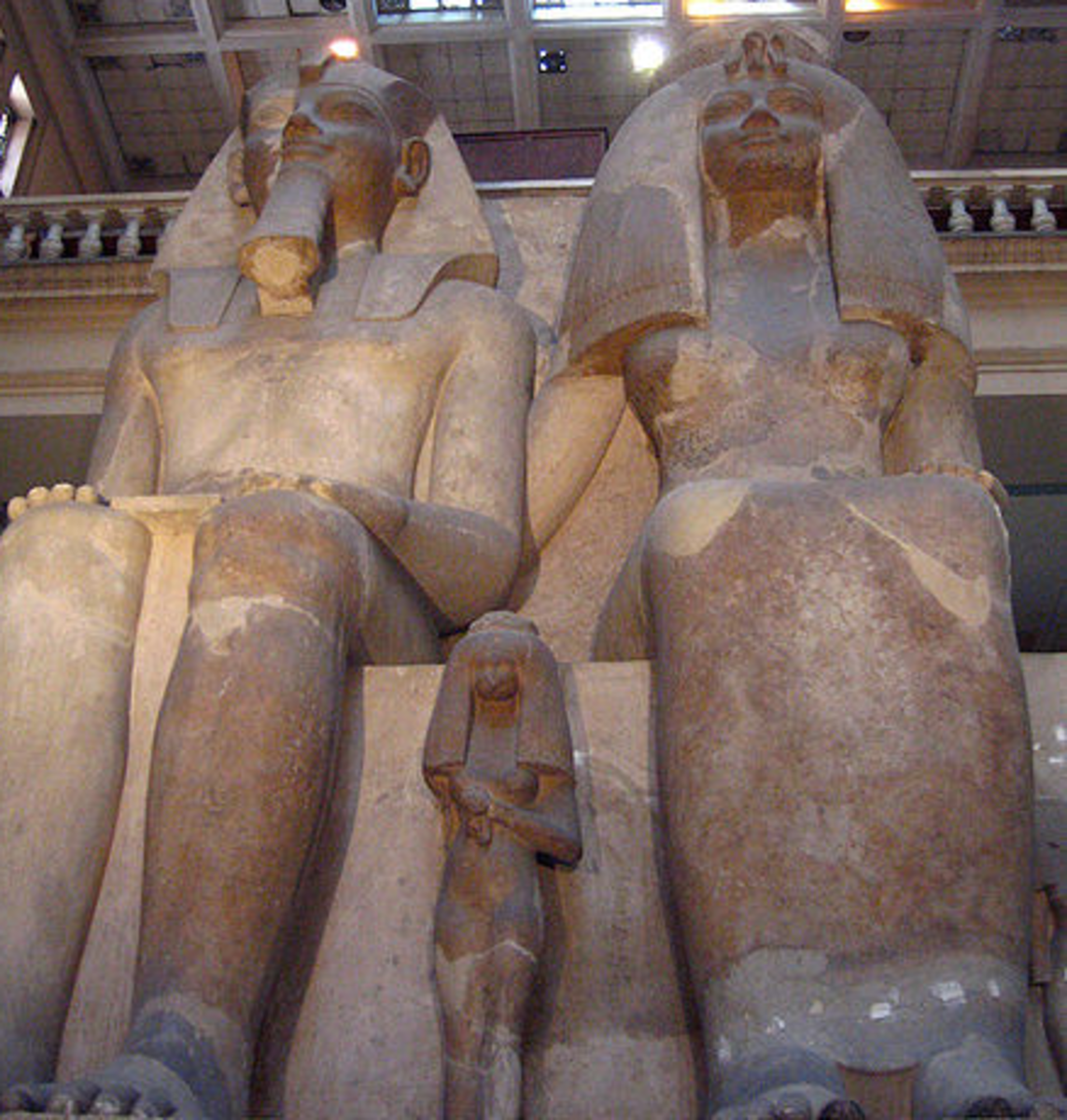 Amenhotep III and Queen Tiye - Amenhotep IV's Parents
