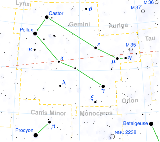 Gemini, the constellation