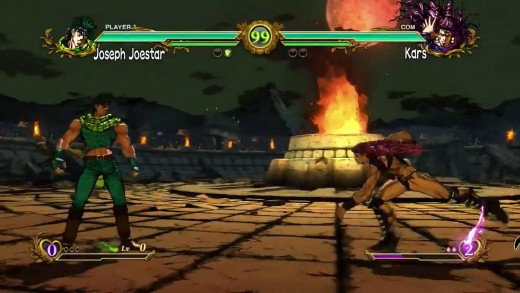 The meter at the bottom dictates how much you can use your special moves. Some characters have the ability to charge their special meter. 