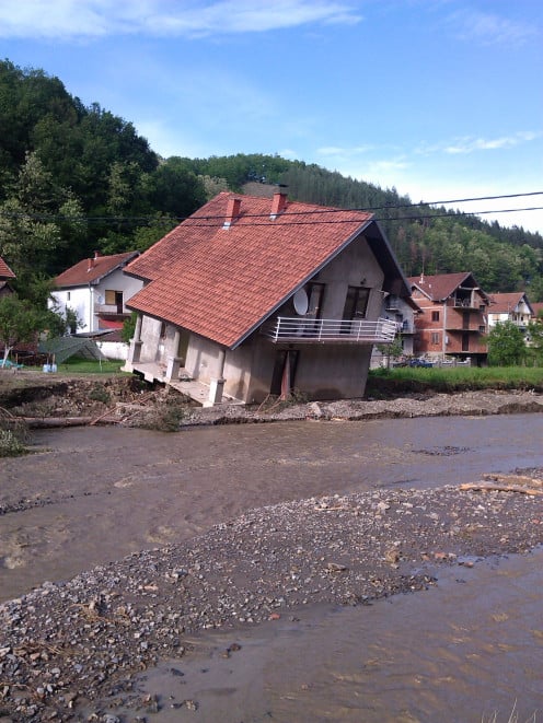 2014 floods in Serbia, Krupanj