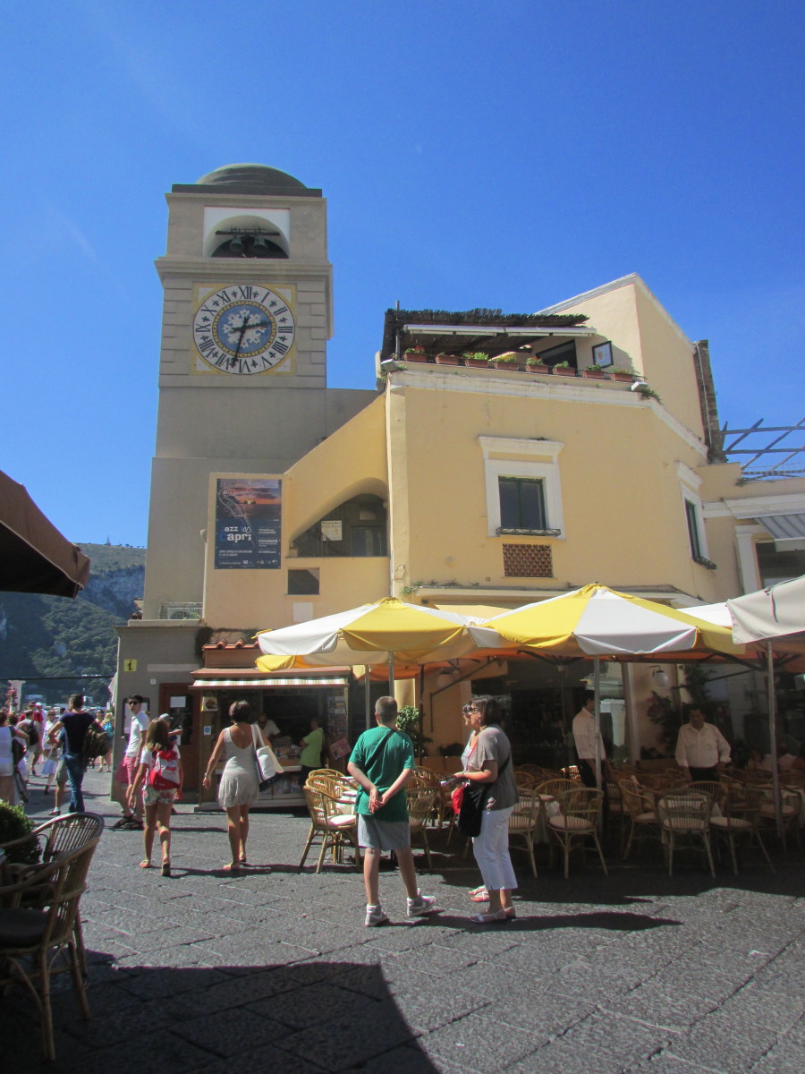 Piazza Umberto I, Capri