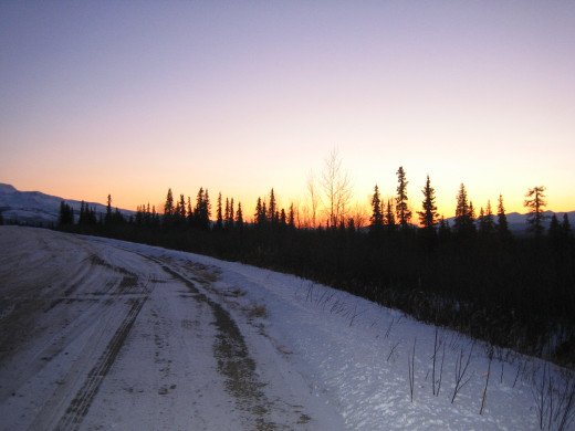The frozen tundra could easily become a character in a story