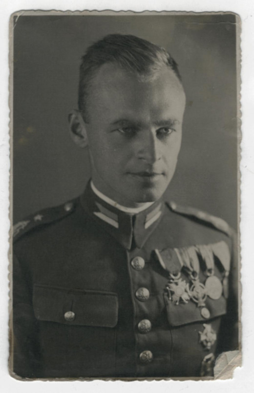 Look into this man's eyes. This is the soul of someone who hates evil so much he'll break into Auschwitz to stir things up with the bad guys.