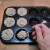 Scoop 2 tablespoons of prepared mixture into each mini muffin cup.