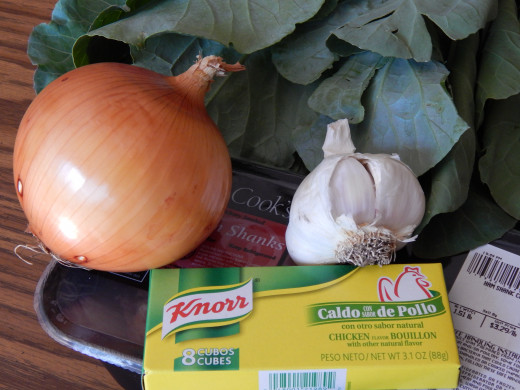 Cooking ingredients what you need when you are cooking collard greens