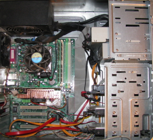 Remove the side panel... (obvious) Remove the side panel... (obvious)