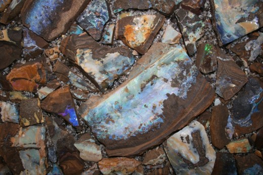 Opal in Quilpie