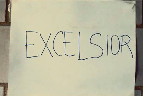 "Excelsior" from the move the "Silver-linings Playbook"