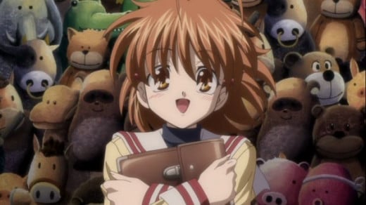 I really like how the artstyle changes throughout Clannad & After