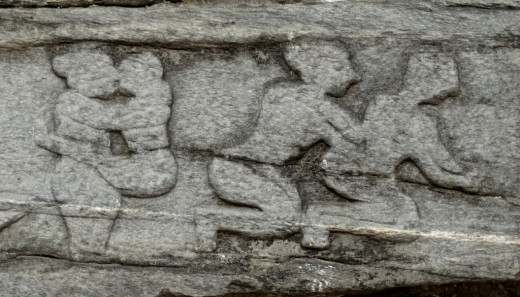 Erotica in stone carving 1