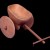 Hand-propelled wheel cart, Indus Valley Civilization (3000–1500 BCE) Hand-propelled wheel cart, Indus Valley Civilization (3000–1500 BCE)