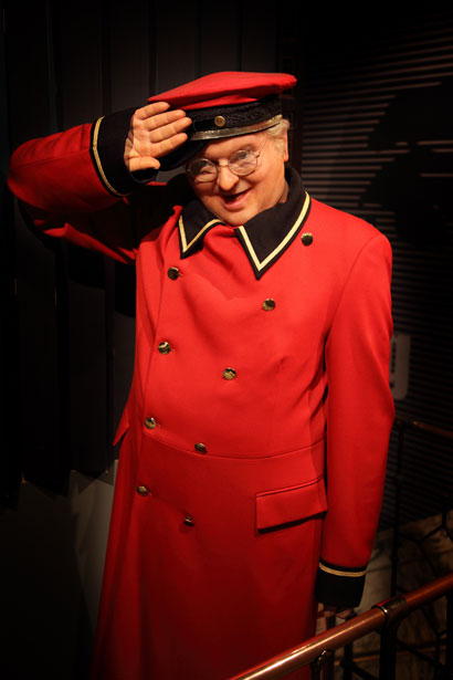 Benny Hill providing service with a smile! Benny Hill providing service with a smile!