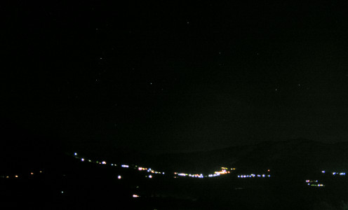 A view of the night sky.