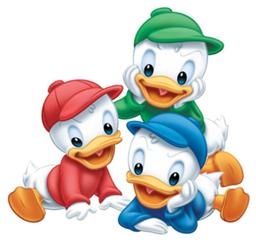 Huey, Dewey and Louie Duck