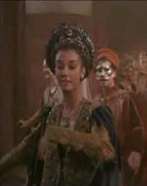 Rosaline in a rare on-screen appearance, which adds nothing to the story whatsoever! 