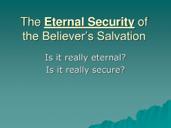 21 Most Interesting Facts About The Eternal Salvation