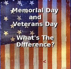 What's The Difference Between Memorial Day and Veterans Day?