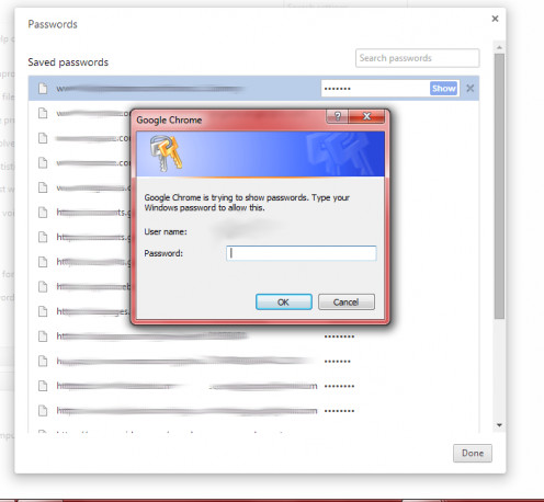 Enter your Windows account password