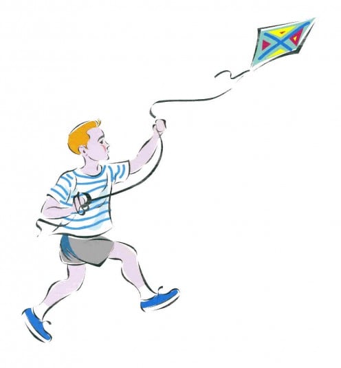 Remember flying a kite as a child?